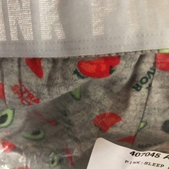 💕VS PINK SPICY 🌶 GREY SLEEP BOXER SHORTS - Picture 7 of 8